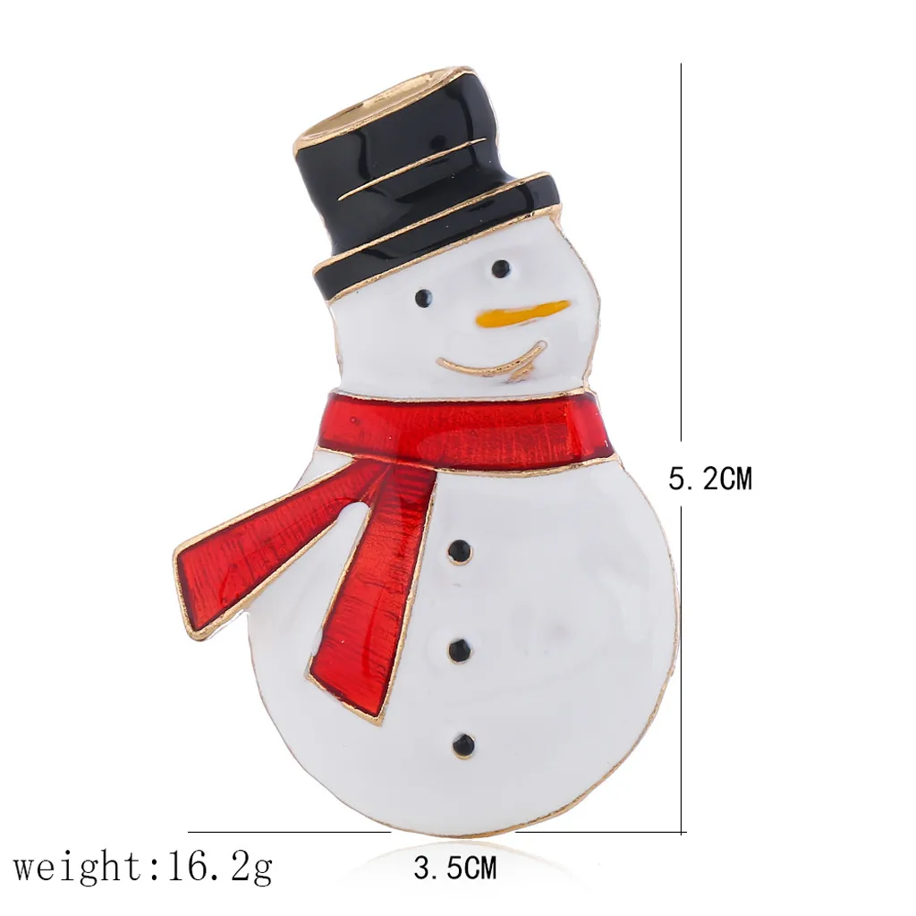 Женская Рождественская мода Рождественский Снеговик шляпа Ювелирные изделия