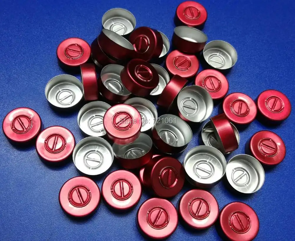 Алюминиевая крышка 20 мм 1000 шт./лот фармацевтические крышки алюминиевые для