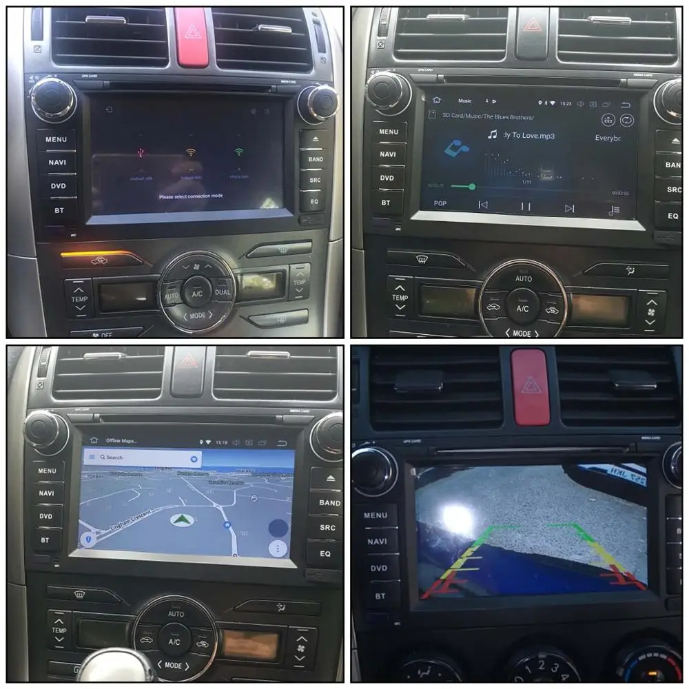 DSP Android 9 автомобильный dvd-плеер gps навигация авто стерео блок для Toyota Auris 2006-2012 автомобильный Головной блок Satnav мультимедийный плеер