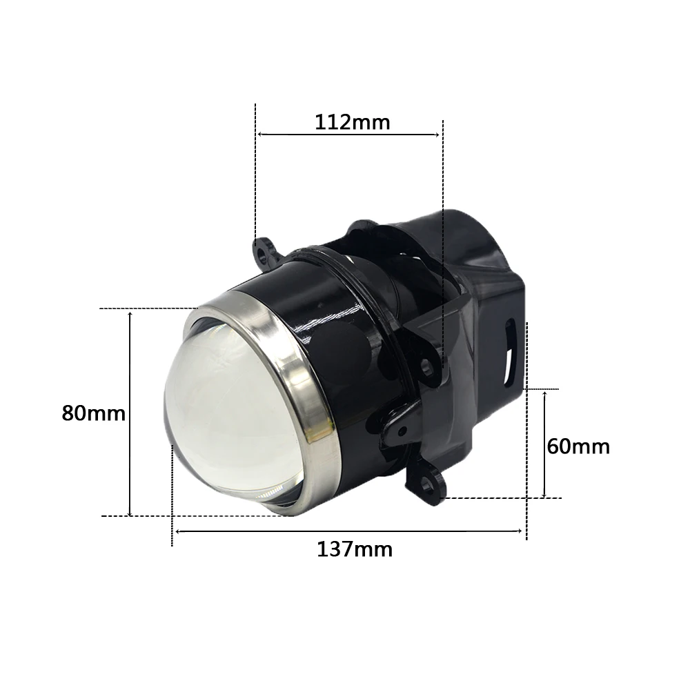 3,0 дюймов HID линзы проектора bi xenon D2H противотуманный светильник кронштейн для Ford toyota ford Mazada Mitsubishi Subar Автомобильная противотуманная фара hid Модифицированная