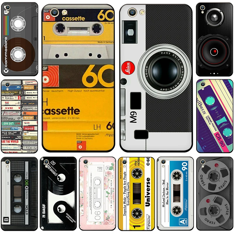 Классическая Ретро-Кассета из силикона для OPPO Reno 2 Z 10 X Ace 2F 2Z 3 Pro Realme A5 5 Q X2 XT X50 Lite |