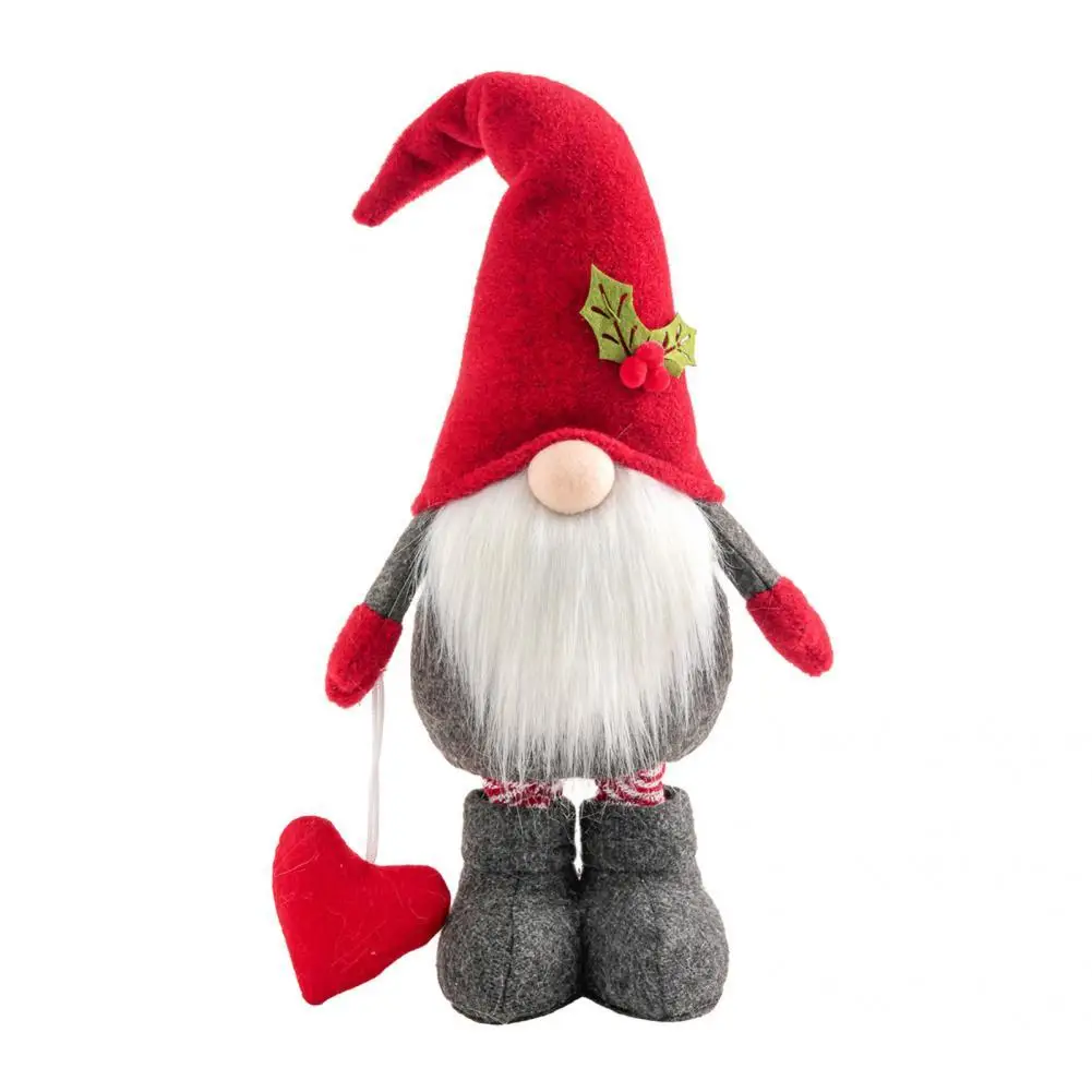 

Fabric Long Lasting Collectible Dwarf Decoration Environmentally Protection Gnome Decoration Realistic Home Decor