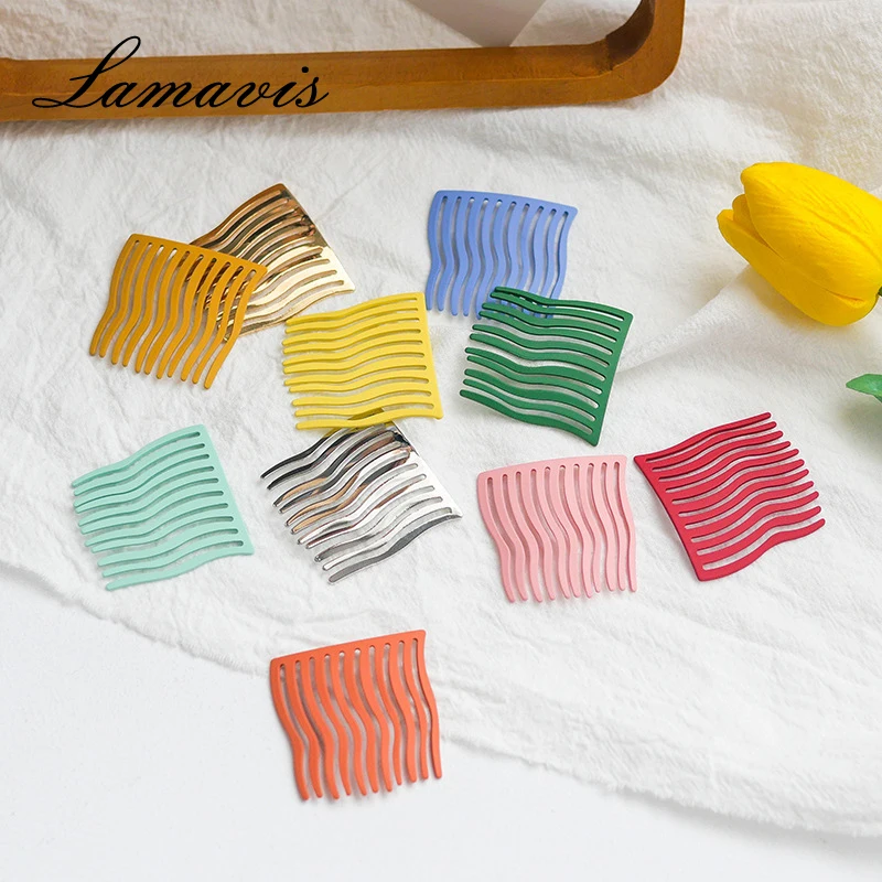 

Simple And Fresh Color Inverted Comb Girl Japanese Tie Hair Style Fixed Hairpin Korean Version Wild And Playful Bangs Hairpin