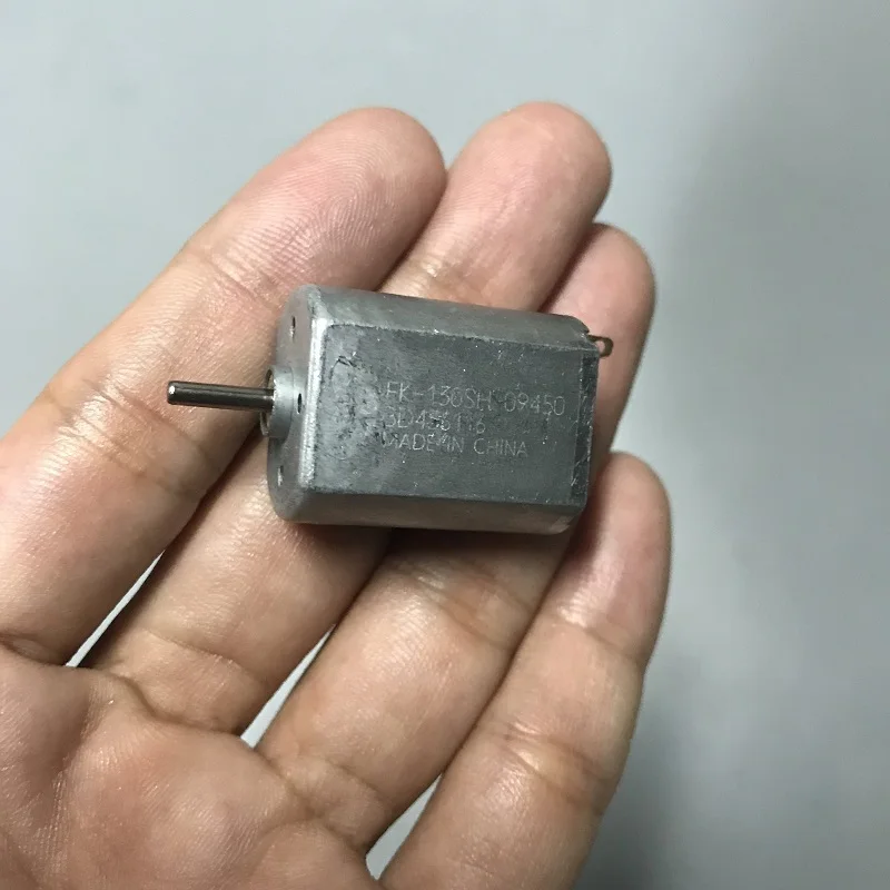 MABUCHI FK-130SH-09450 DC 3V-12V Mini 15mm * 20mm металлическая щетка Электрический двигатель DIY RC