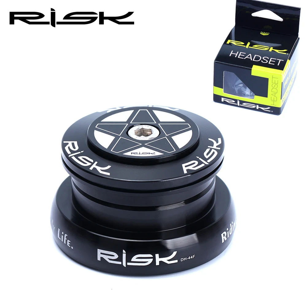 

RISK Bike Bicycle 44mm Tapered / Straight Head Tube Frame 1 1/2" (28.6mm) 1 1/2" Front Fork Double Bearing External Headset