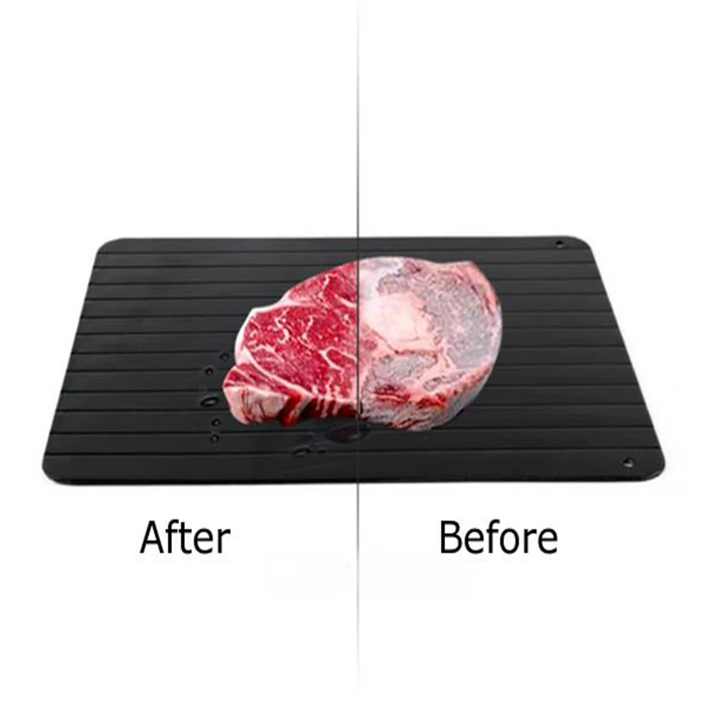 

Fast Defrosting Tray Thaw Frozen Food Meat Fruit Quick Defrosting Plate Board Defrost Kitchen Gadget Tool