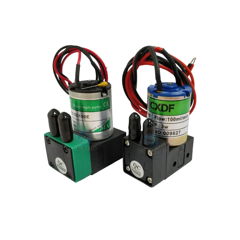 

2 шт., чернильный насос для струйной печати, 12 В, 24 В, 3 Вт