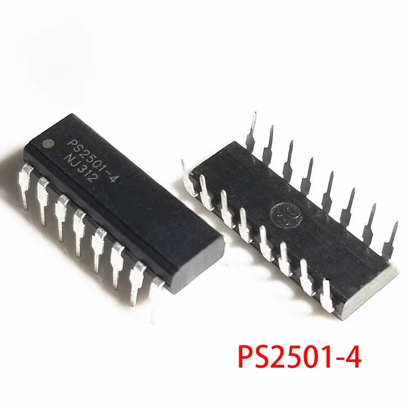 

10 шт PS2501-4 DIP16 PS2501 DIP-16 2501-4 оптопары