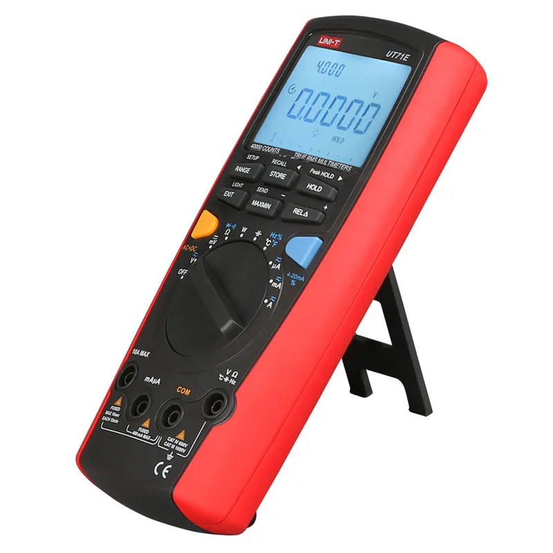 UNI-T UT71A UT71B UT71C UT71D UT71E Интеллектуальный ЖК-цифровой мультиметр AC DC Вольт Ампер Ом