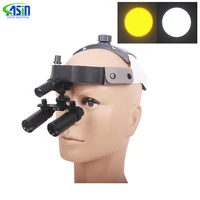 high quality 5x 6x headband binocular medical surgical dental loupes led light