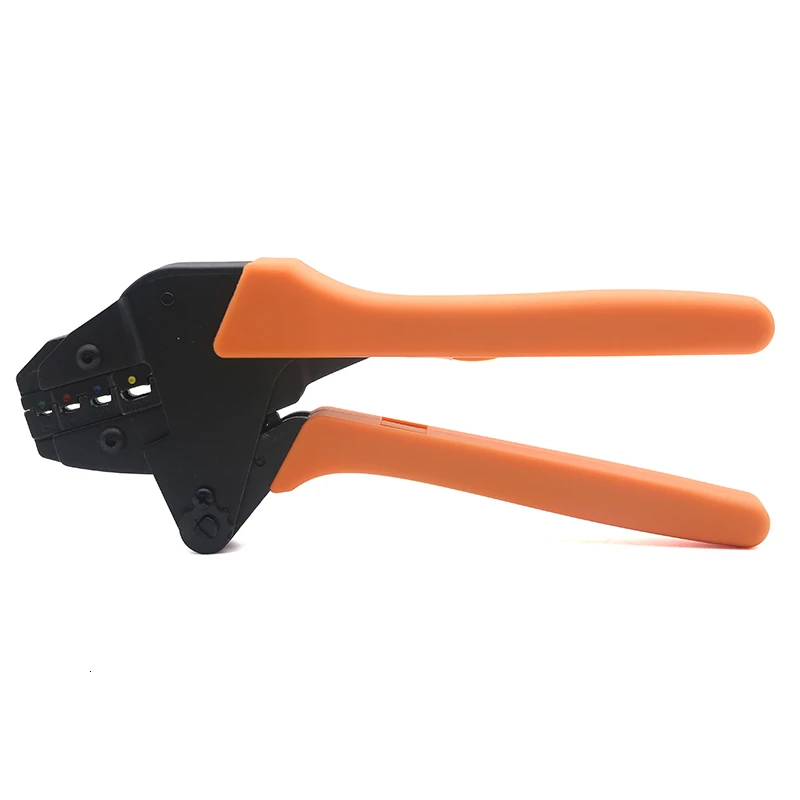 Crimping Tool Ratcheting Wire Crimper and Interchangeable Dies For Heat Shrink Connectors Non-Insulated Ferrule Terminals | Инструменты