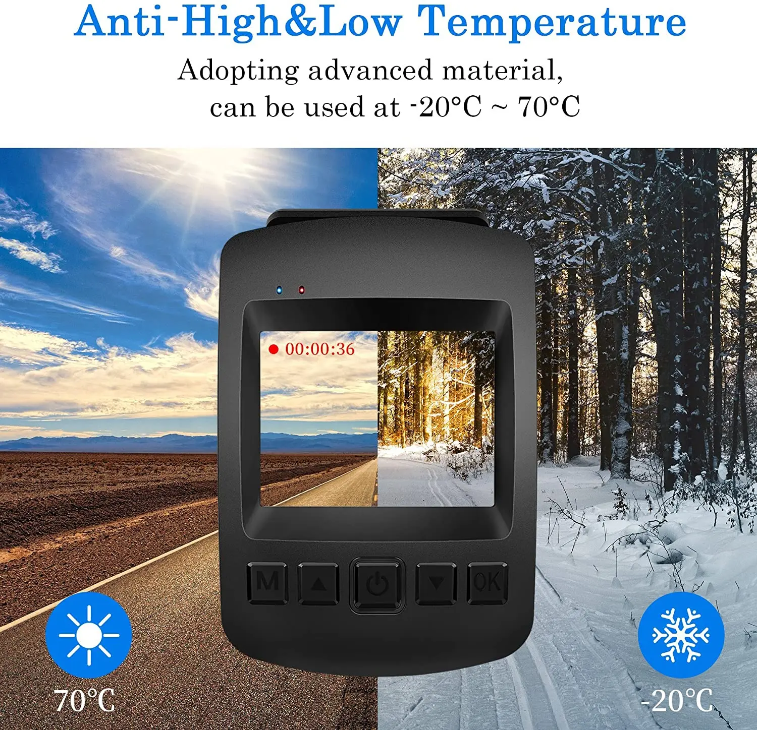 

Full HD 1080P Sensor WiFi Car Camera 2 Inch Screen Car Dash Cam Car Dashcam with Parking Monitor