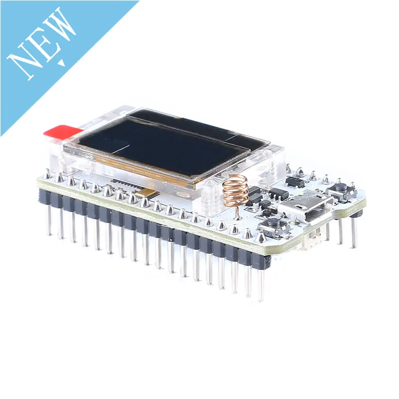 Плата макетная для Arduino 868 915 МГц SX1276 ESP32 LoRa 0 96 дюйма синий OLED дисплей Wi Fi комплект