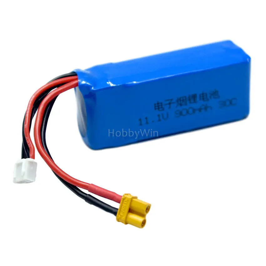 3S 11 1 V 900mAh 30C LiPO батарея XT30 разъем для радиоуправляемой модели самолета вертолета