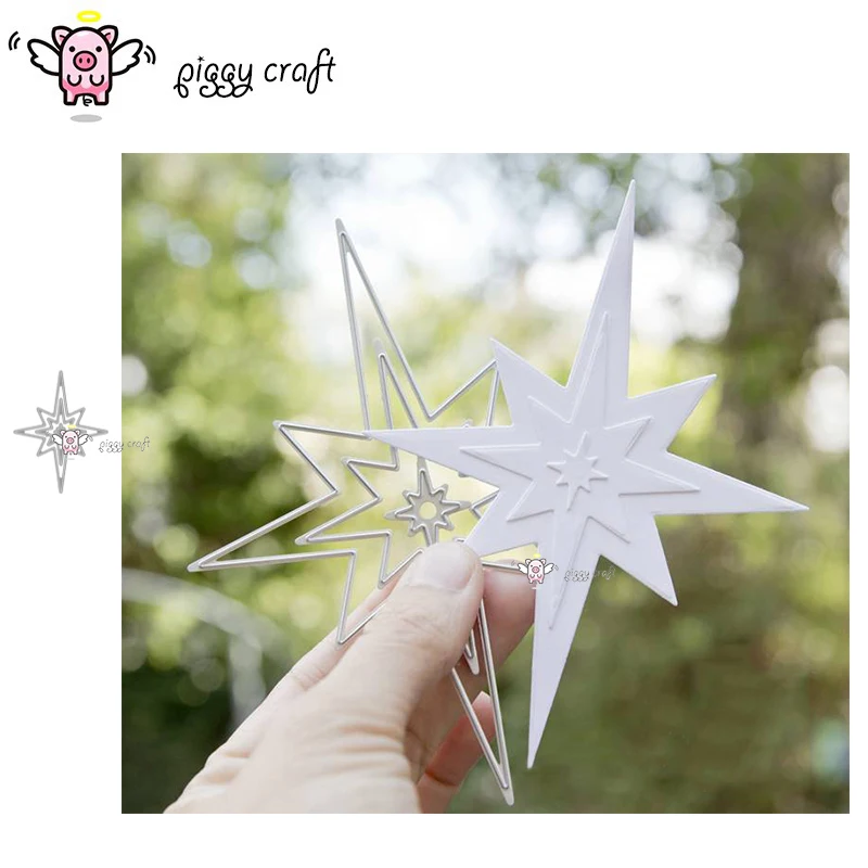 Технические металлические Вырубные штампы форма для вырезания 3 шт. Звездное