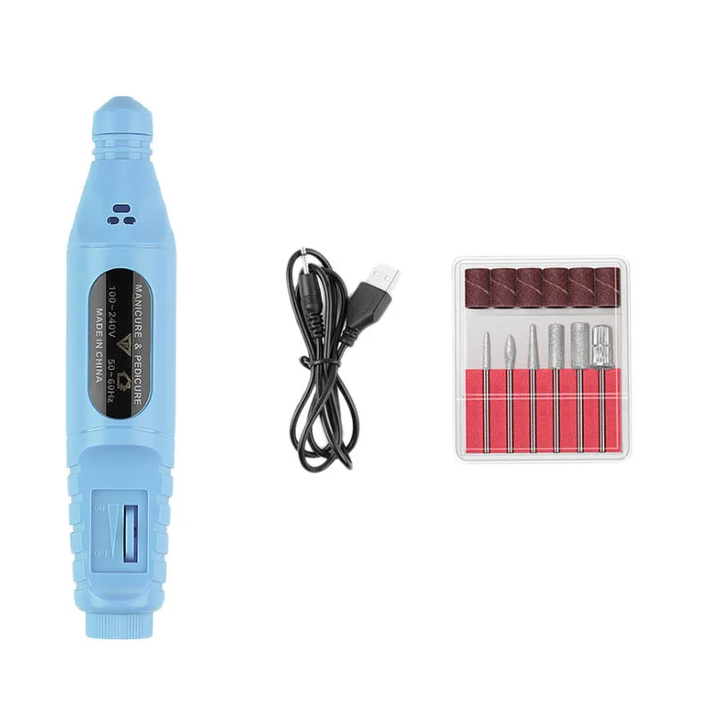 Профессиональный Электрический Маникюрный аппарат ручка для педикюра пилка