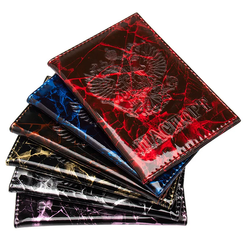 Рисунок 6 - Модная Обложка для паспорта с гранитным узором 40 шт