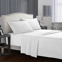 simple classical luxury pure color sheet sets modern comforter bedding set white red fashion king queen twin size bed linen gift