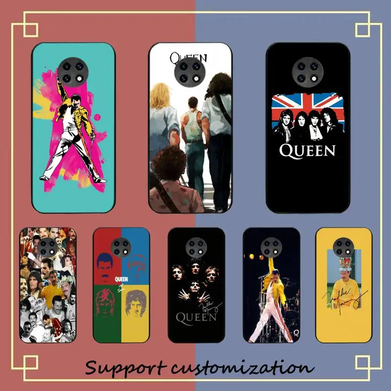 

Freddie Mercury Queen Phone Case For Xiaomi Redmi Note 8A 7 5 Note 8pro 8T 9Pro TPU Coque for note 6pro Funda Capa