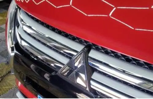 Рамка с логотипом на переднюю решетку автомобиля для Mitsubishi Eclipse Cross 2018 2019 |