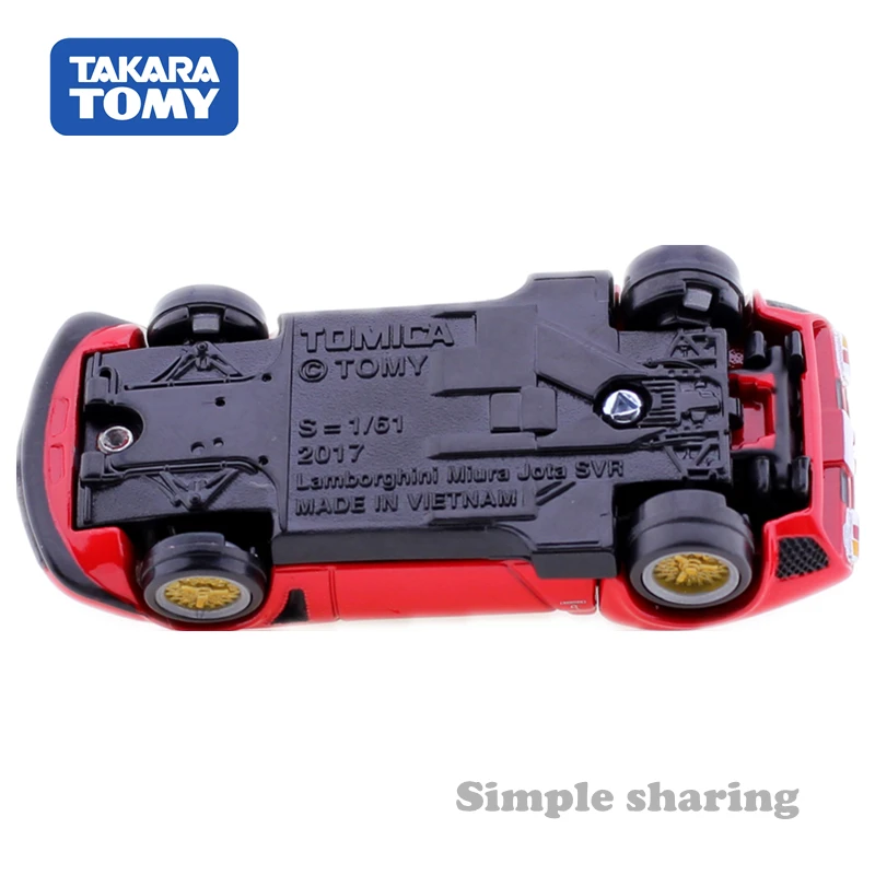 Takara Tomica Premium No.05 Lamborghini Miura Jota SVR весы 1/61 автомобильные популярные детские игрушки