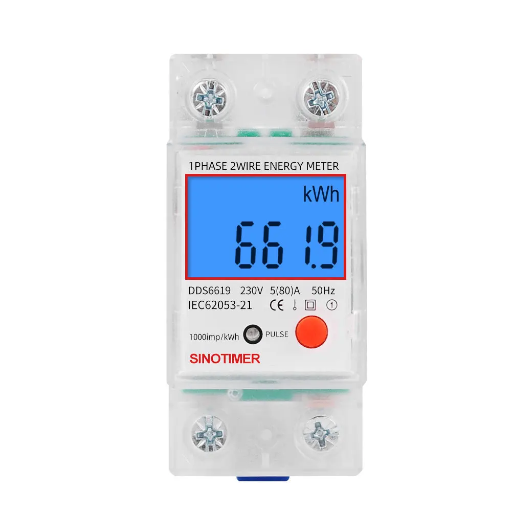 Цифровой измеритель мощности ваттметр напряжения многофункциональный цифровой