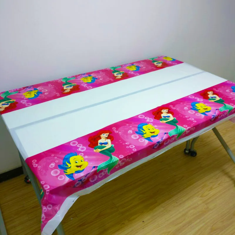 108 см * 180 вечерние скатерти с русалочкой для детей накидка девочек Декоративная