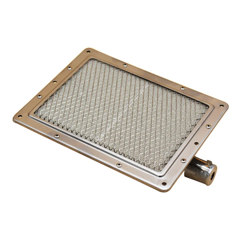 BBQ Gas Oven Heater Burner Galvanized Sheet Rectangle Barbecue Steam oven infrared Grill Parts Replace Outdoor indoor Grilling | Дом и сад