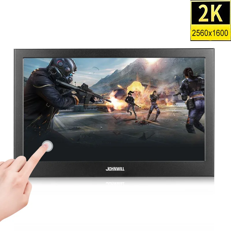 10,1 дюймов 2K ips HD lcd сенсорный экран портативный монитор pc Mini HDMI 11," 1080 p usb дисплей для Raspberry Pi PC Windows 7 8 10