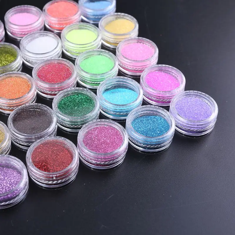 

Nail Glitter Powder Polish Bright Nails Art DIY Epoxy Pendant Crafts Jewelry Accessories