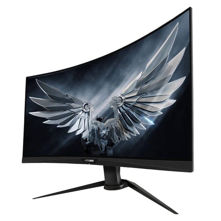 

GIGABYTE AORUS CV27F 27 Inch 1ms 165Hz Frameless Curved 1500R Gaming Monitor with FHD 1080P 90% DCI-P3 Color Accurate VA Panel