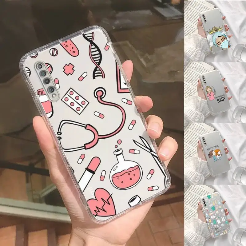

Medicine Doctor Nurse Phone Case Transparent For Xiaomi Redmi K30 10T 10X 9 9A 8 8A 7 7A 6 K40 T S PRO 5G