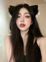 ears cosplay gothic lolita cat ears cosplay chinese headdress anime decor gothic accessories fox ears decor kawaii accessories