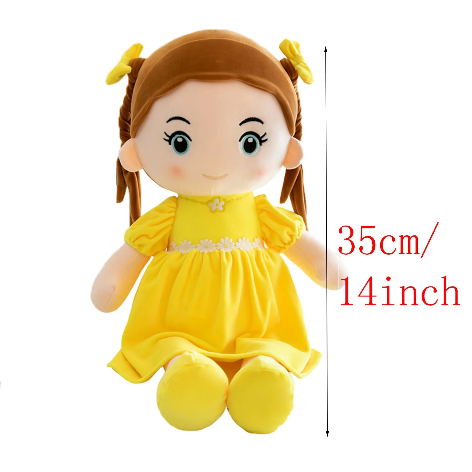 

Kawaii Princess Plush Toys Handmade Rag Dolls For Home Decoration And Interior Design 14 Inch Girls Baby Gifts Jouet Enfant