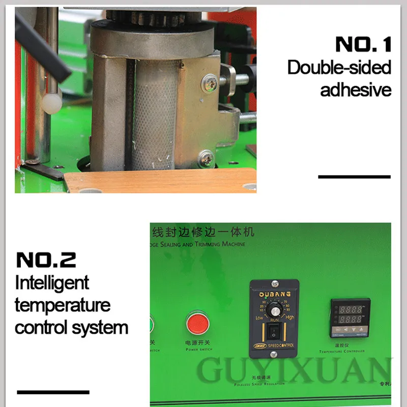 

Manual edge banding machine Woodworking straight edge banding machine Small home decoration edge banding machine