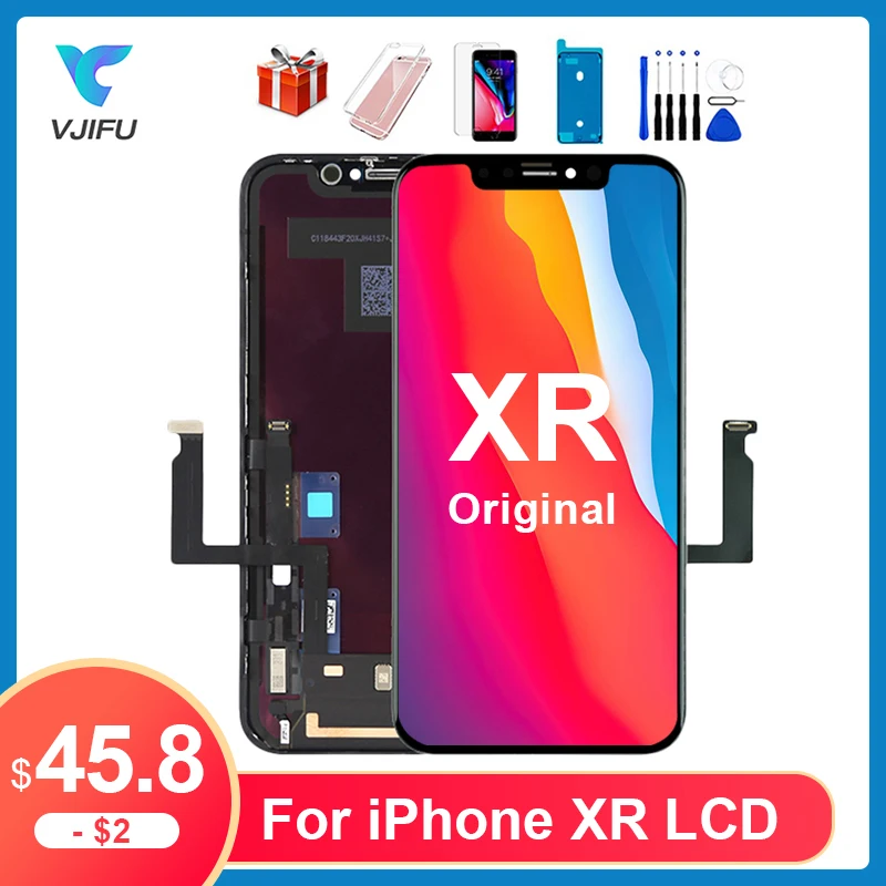 Оригинальный ЖК-дисплей 6 1 &quotOEM для iPhone XR 3D сенсорный экран замена Pantalla