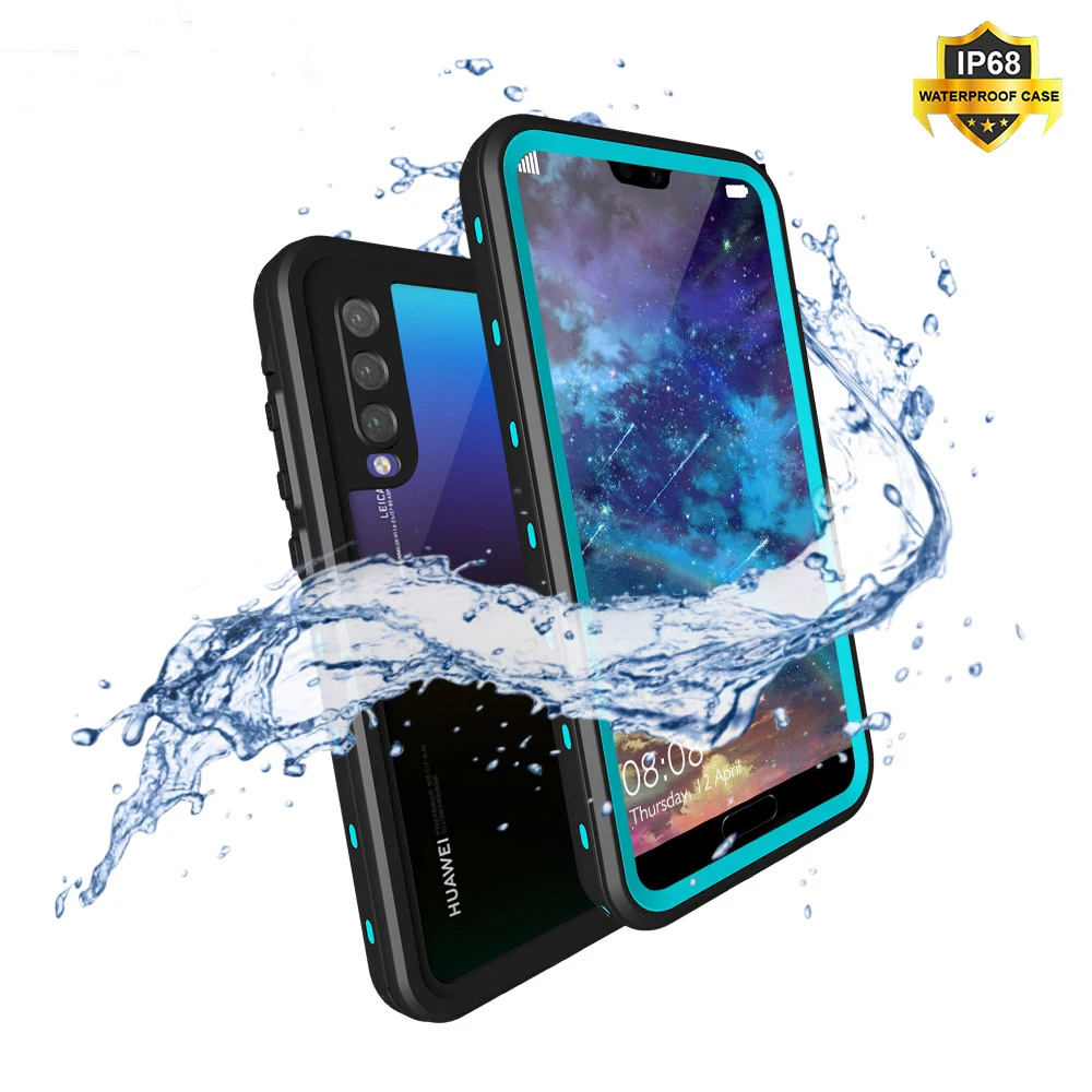 Водонепроницаемый чехол для Huawei P20 Pro Lite Mate 20 iPhone 11 12 Max плавания водонепроницаемые