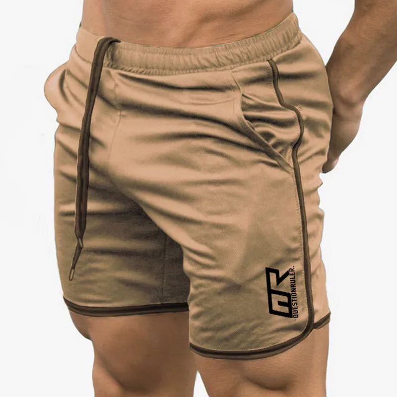 

2020 Men Shorts Summer Breathable Cotton Gym Sports Joggers Running Shorts Comfortable Casual Fitness Bodybuilding Short Trouser