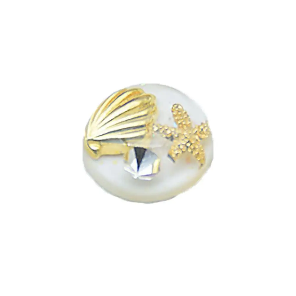 Кукольный домик мини Смола Круглый 18 Глянцевая инкрустированная фурнитура