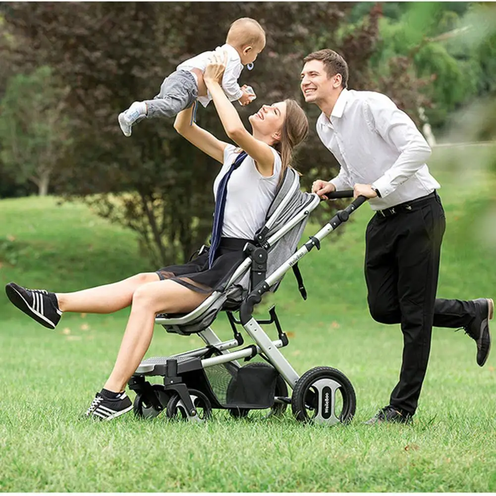 Kidlove Baby 2 в 1 детская коляска складная анти-шок складываемая коляска Высокая land-scape модная коляска