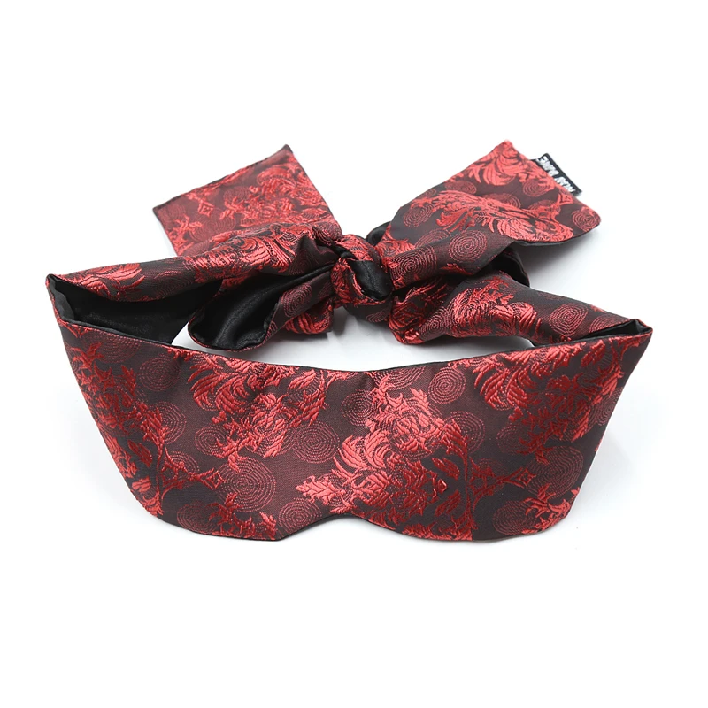 

Повязка на глаза, из китайского шелка и сатина