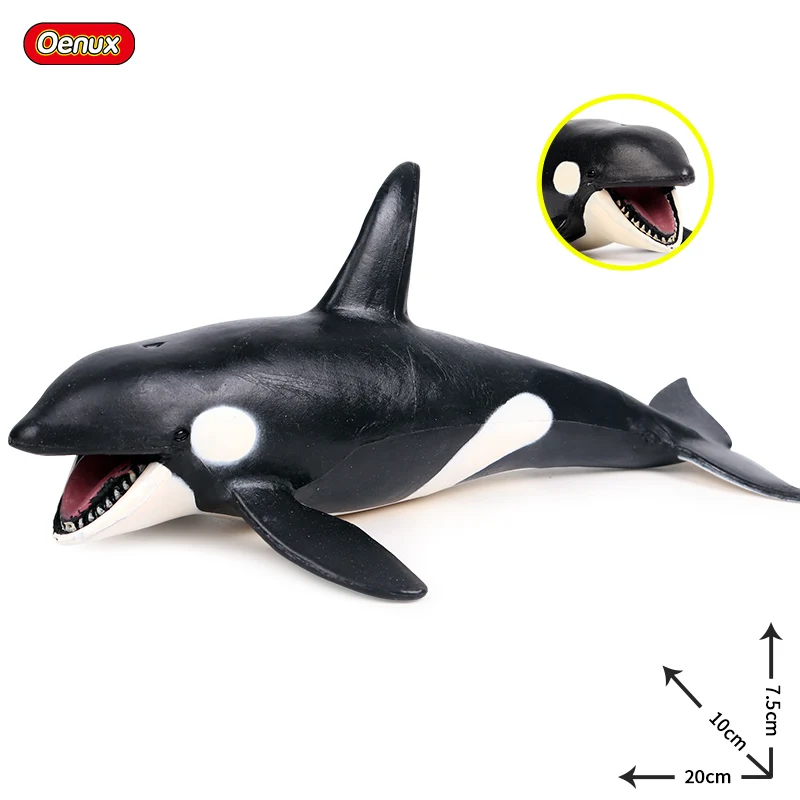 Фигурка морской акулы Oenux Sealife экшн фигурка морского аквариума котик Кит