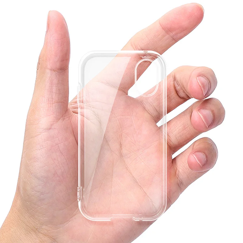 Чехол для телефона из мягкого ТПУ прозрачный мини-чехол бампер защитные