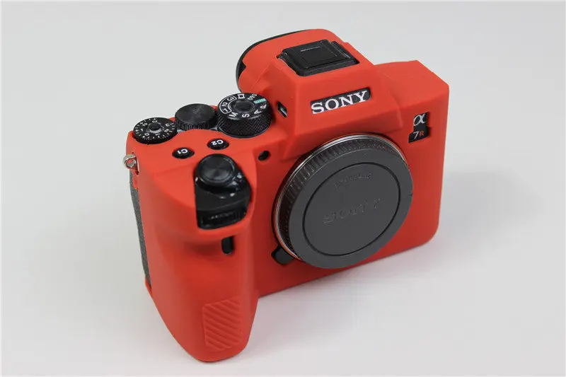 Силиконовая кожа брони чехол для камеры Защитная крышка для sony Alpha A7 II A7R II A7S II A7 III A7R III IV A7M2 A7M3 A7RM3 A7RM4