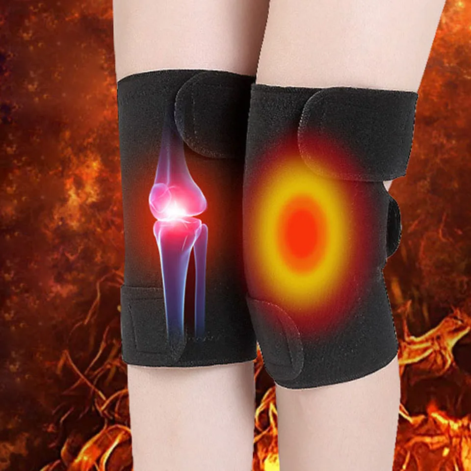 Турмалиновый магнетический самостоятельно наколенник с подогревом Терапия