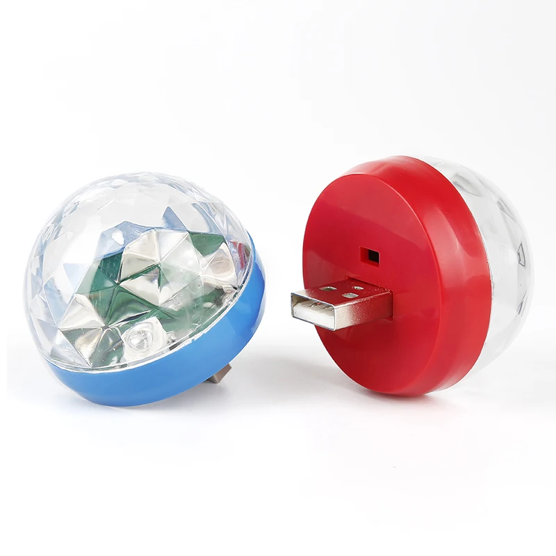Новый USB волшебный шар светильник s мобильный телефон диско-шар RGB маленькие