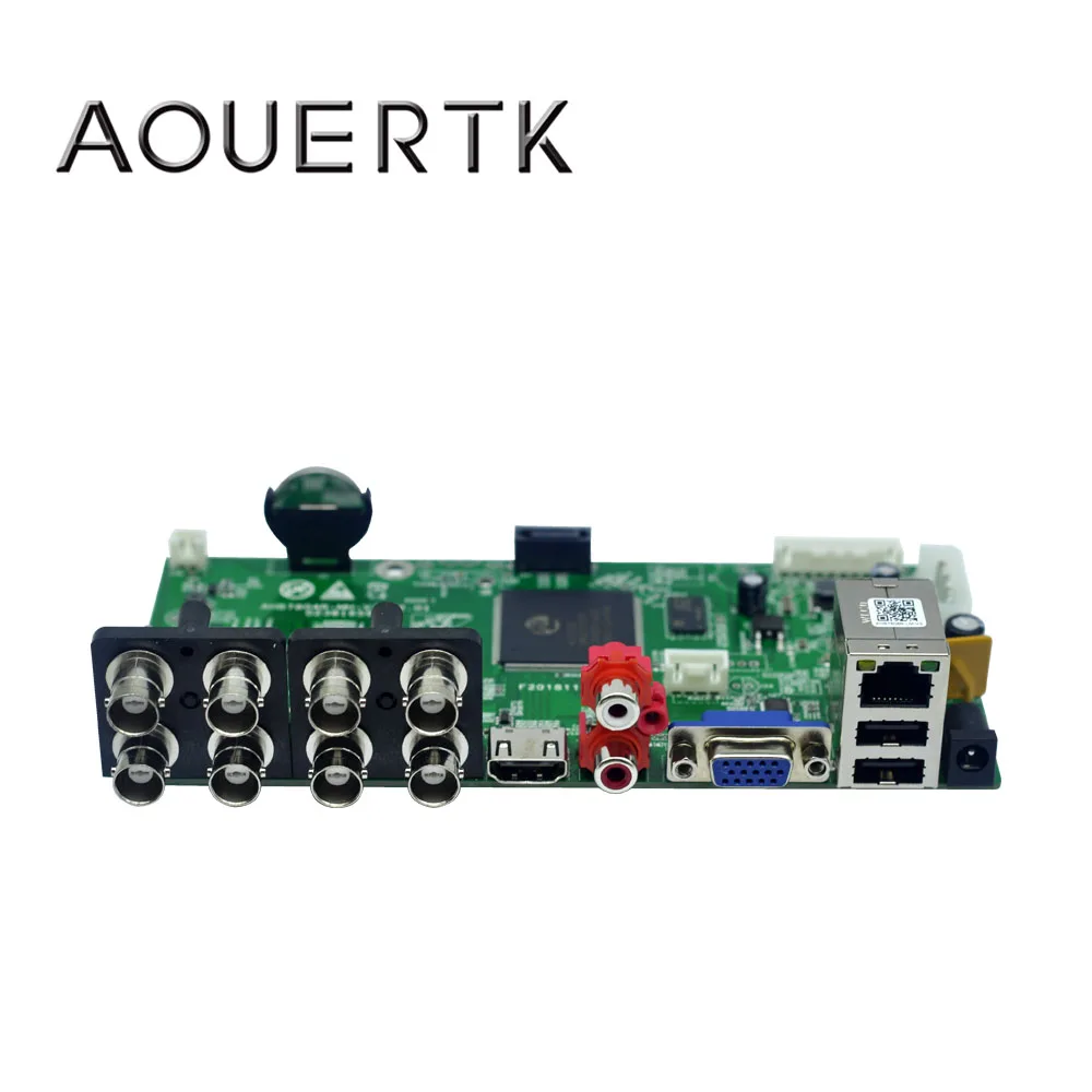 AOUERTK 8CH 5 in 1AHD CVI TVI CVBS 1080P/5MP CCTV DVR Board support Motion Detection and 4 Record mode Video surveillance