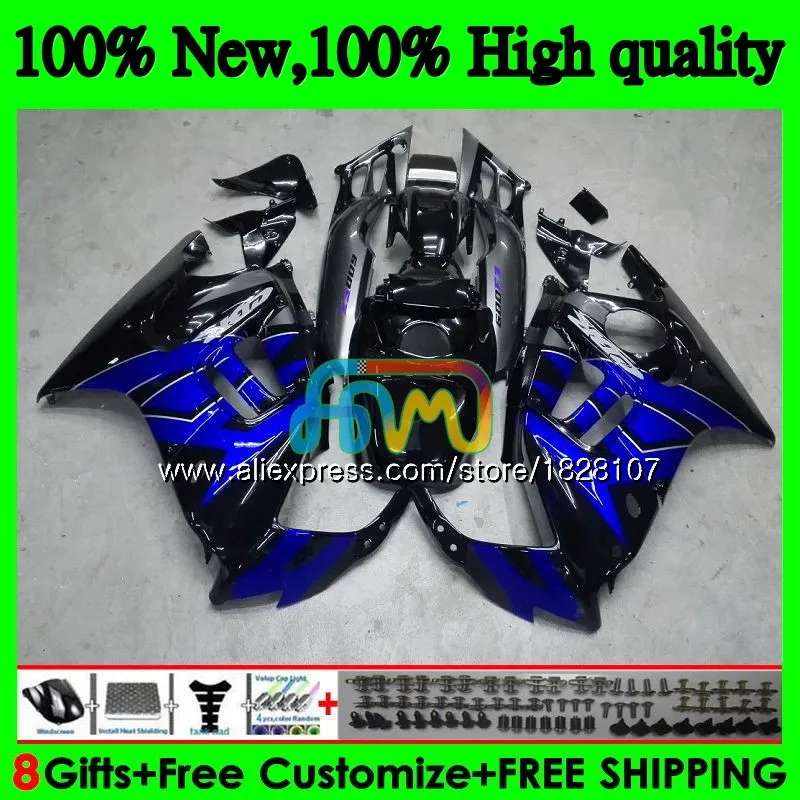 

CBR600F3 Набор для HONDA CBR 600F3 600 FS синий черный F3 95 96 1997 1998 3BS.126 CBR600FS CBR600 F3 1995 1996 97 98 обтекатель бак