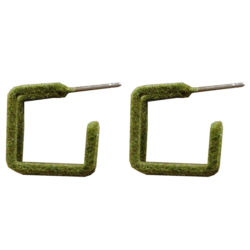 

Fashion Jewelry Women Earrings Autumn Winter Style Grey Brown Yellow Red Green Warm Velvet Earrings Modern Jewelry Party Gifts