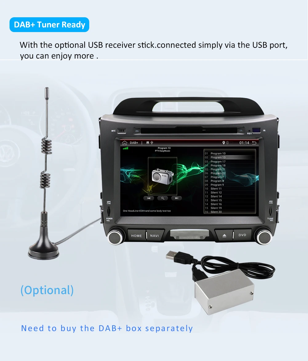 Bosion 2 din Android 9,0 Автомагнитола для KIA sportage 2011 2012 2013 автомобильный ПК головное устройство с gps навигацией стерео wifi